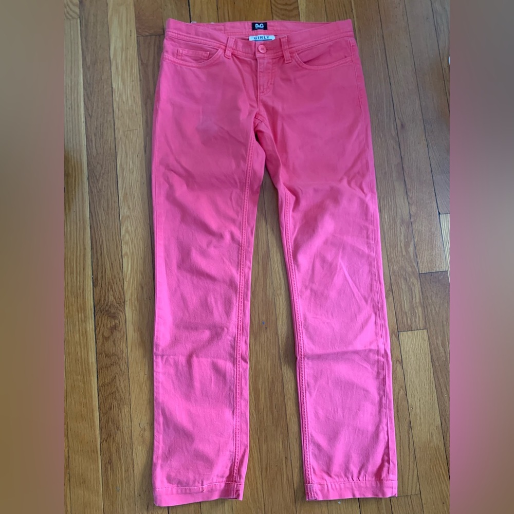 Dolce & Gabbana vintage pink jeans